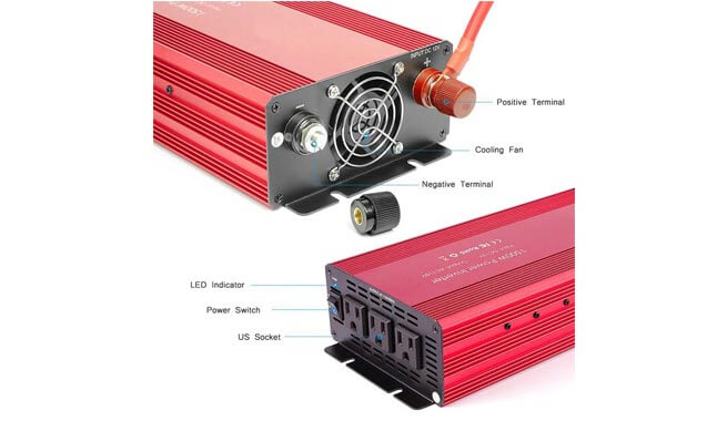 1500w power inverter for car